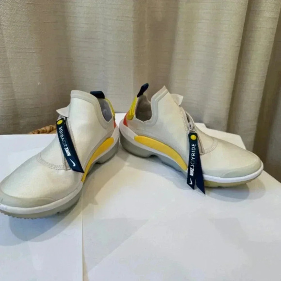 Nike Womens Joyride Optik Running Trainer Sneaker vast Grey Bright Citron 7.5 - Picture 7 of 8